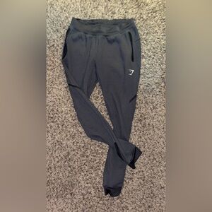 Gymshark Dark Gray Joggers, worn few times looks new , thinner jogger